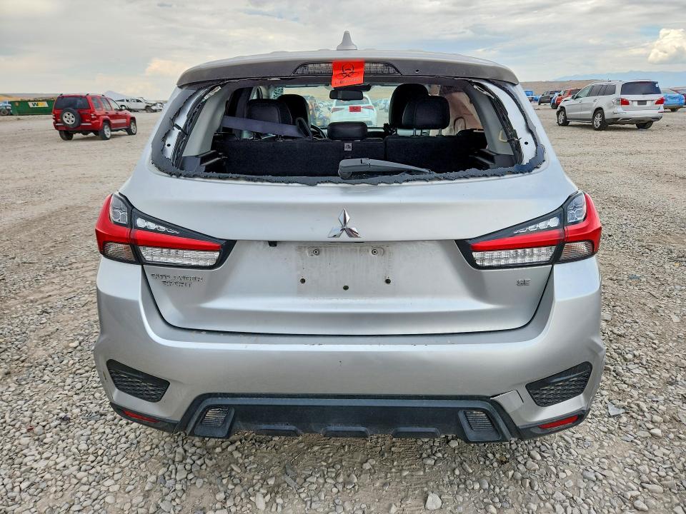 2022 Mitsubishi Outlander Sport მანქანა იყიდება აუქციონზე, vin: JA4ARUAU6NU019522, აუქციონის ნომერი: 62435356