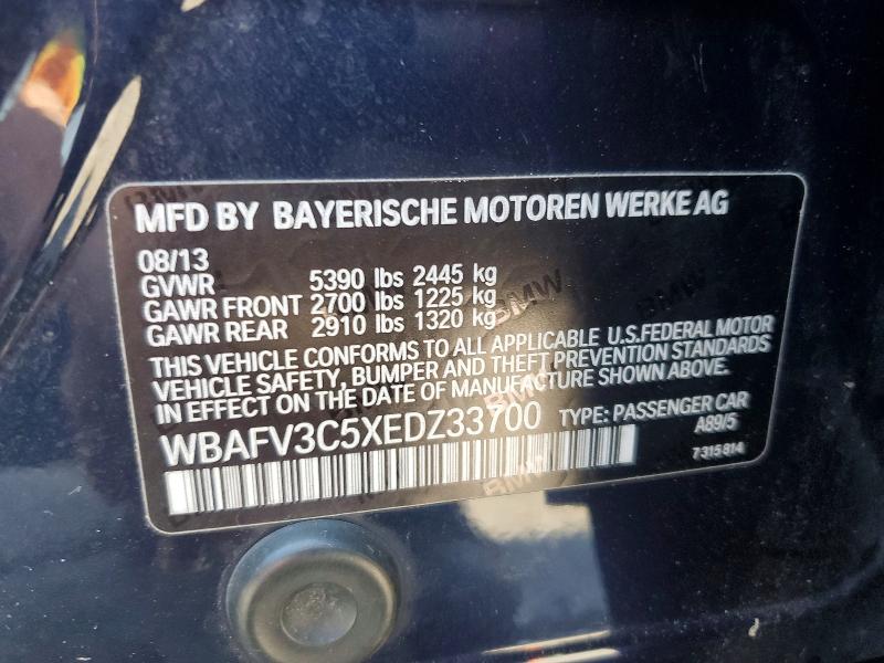 Продажа на аукционе авто 2014 Bmw 535, vin: WBAFV3C5XEDZ33700, номер лота: 60430646