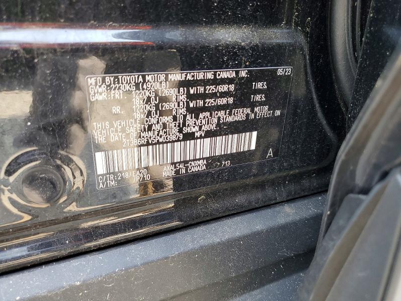 Aukcja sprzedaży 2023 Toyota Rav4, vin: 2T3B6RFV5PW039879, numer aukcji: 61307446