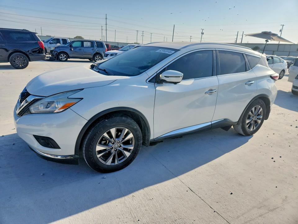 62960046 :رقم المزاد ، 5N1AZ2MG4GN166141 vin ، 2016 Nissan Murano مزاد بيع