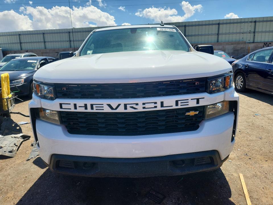 59121326 :رقم المزاد ، 3GCPYBEH5MG176092 vin ، 2021 Chevrolet Silverado مزاد بيع