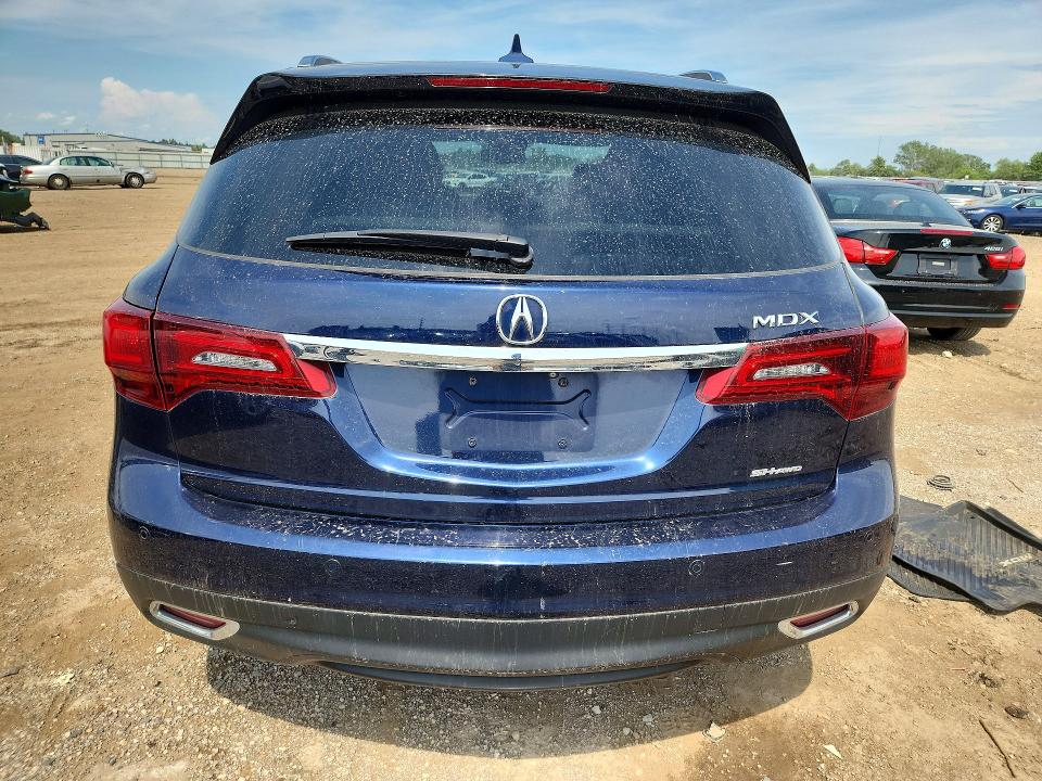 Продажа на аукционе авто 2015 Acura Mdx, vin: 5FRYD4H85FB004434, номер лота: 60273066