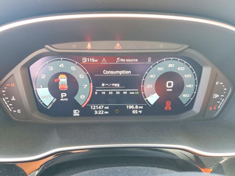 61588286 :رقم المزاد ، WA1DECF33R1202189 vin ، 2024 Audi Q3 مزاد بيع