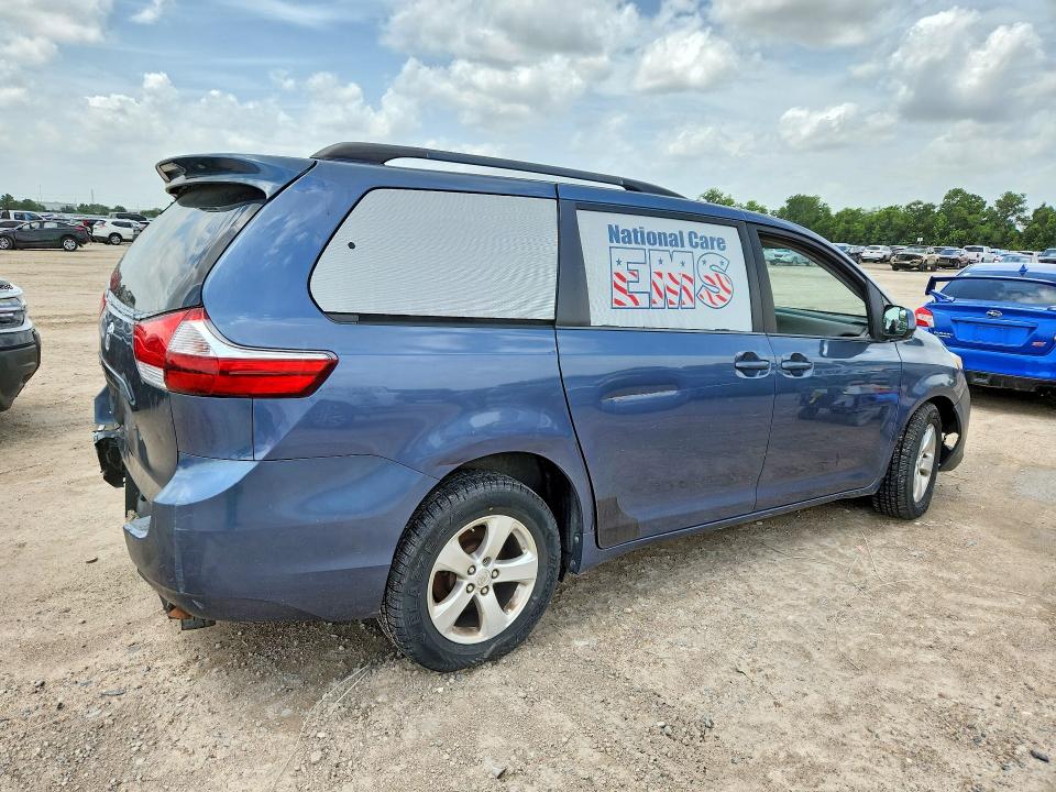 Aukcja sprzedaży 2015 Toyota Sienna, vin: 5TDKK3DC1FS604669, numer aukcji: 61167876