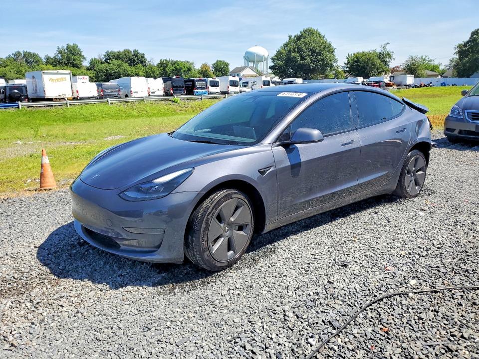 61556146 :رقم المزاد ، 5YJ3E1EA1PF699950 vin ، 2023 Tesla Model 3 مزاد بيع