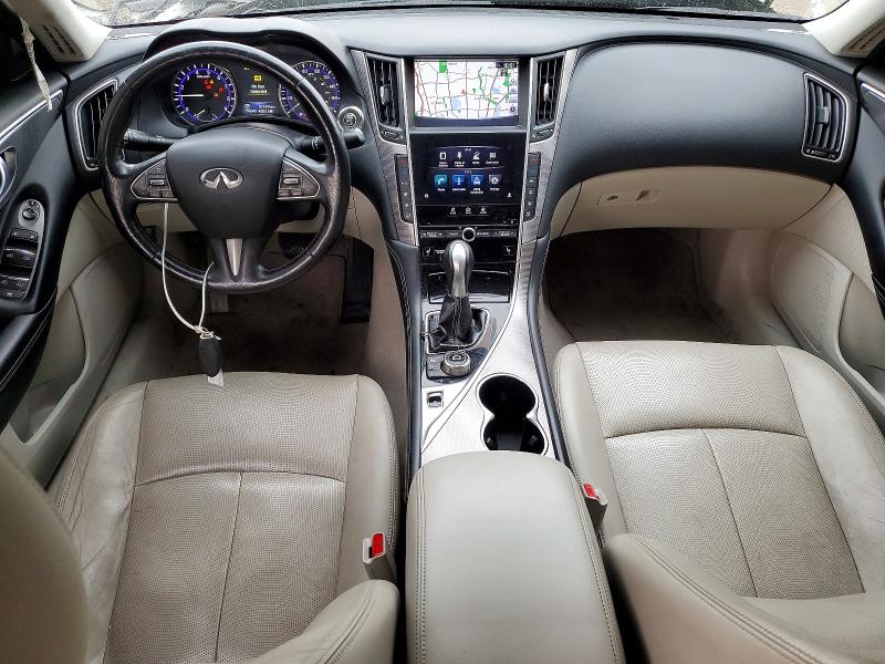 2015 Infiniti Q50 მანქანა იყიდება აუქციონზე, vin: JN1BV7ARXFM400670, აუქციონის ნომერი: 62787896