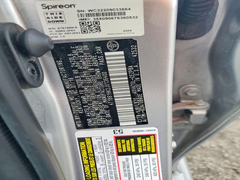 61548066 :رقم المزاد ، 4T1B61HK2JU136400 vin ، 2018 Toyota Camry مزاد بيع