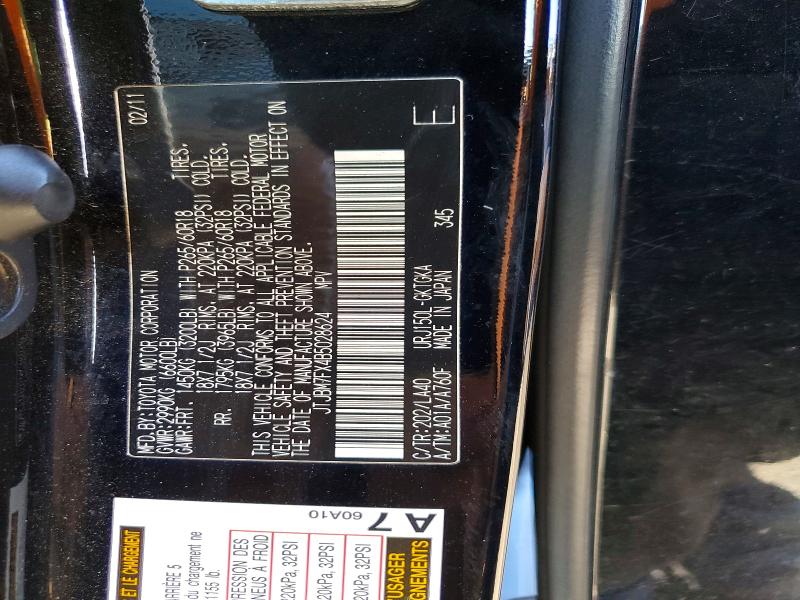 Продаж на аукціоні авто 2011 Lexus Gx, vin: JTJBM7FX4B5028624, номер лоту: 61213836