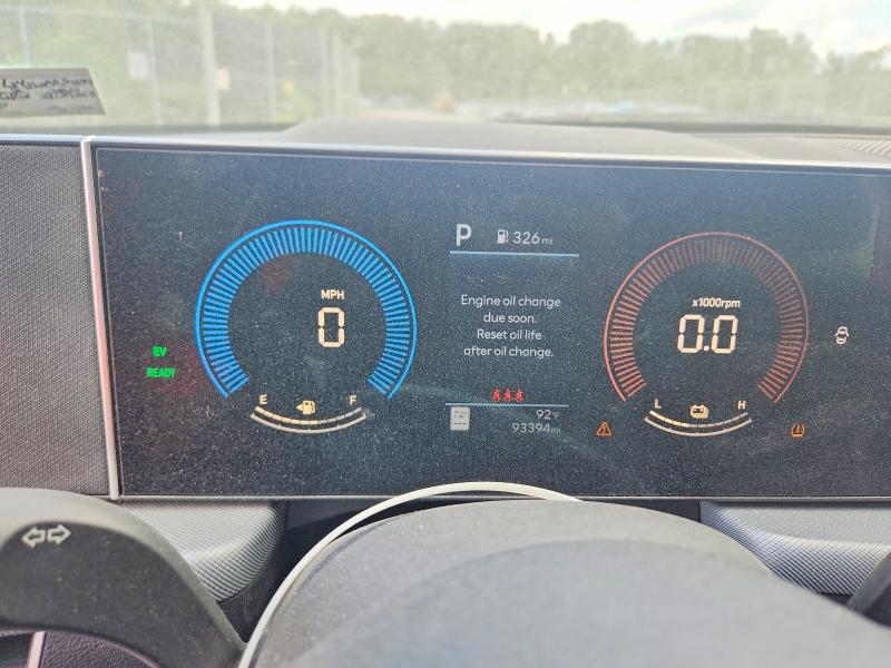 63419816 :رقم المزاد ، KMHL34JJ2RA094694 vin ، 2024 Hyundai Sonata Hybrid مزاد بيع