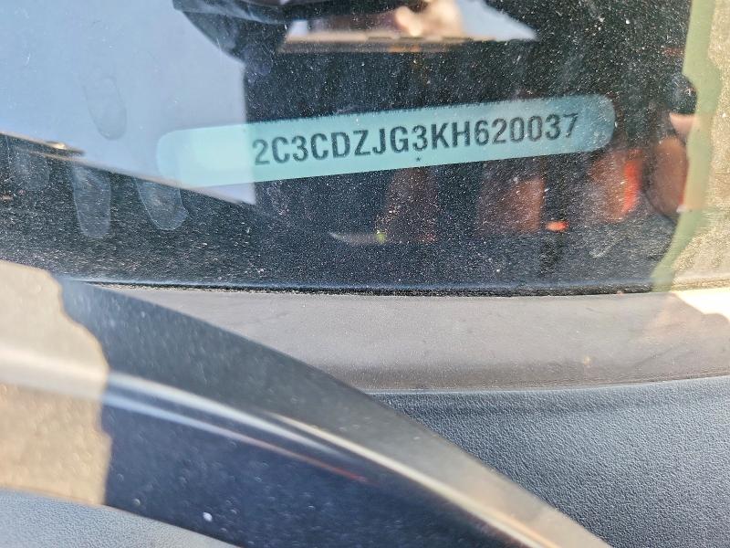 Продаж на аукціоні авто 2019 Dodge Challenger, vin: 2C3CDZJG3KH620037, номер лоту: 62131346
