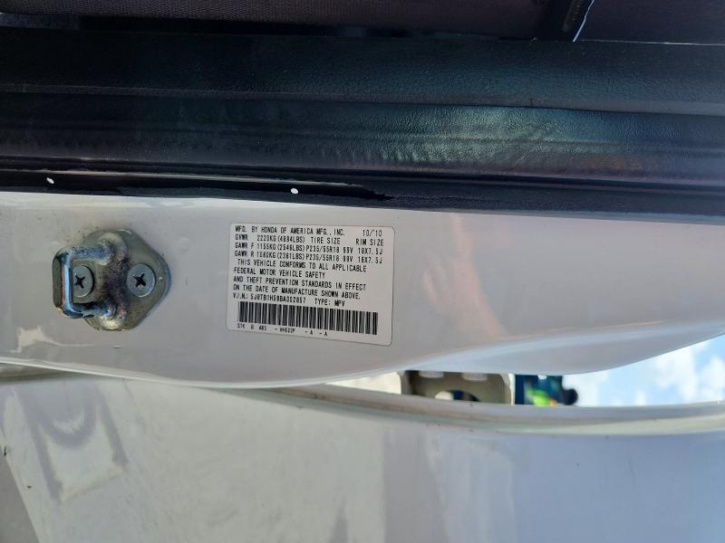 Aukcja sprzedaży 2011 Acura Rdx, vin: 5J8TB1H59BA002857, numer aukcji: 59967876