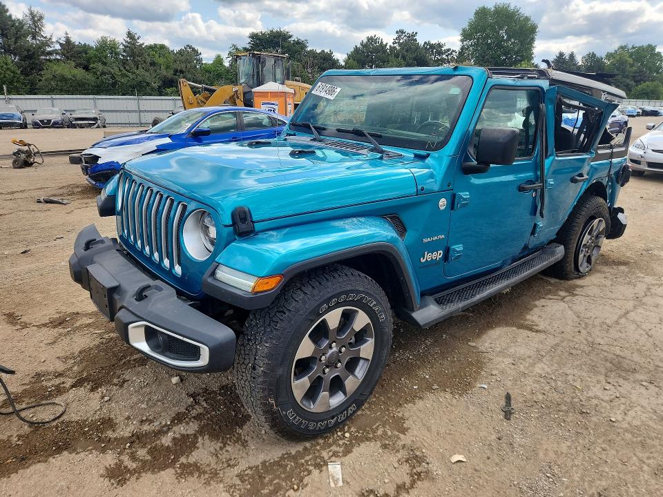 64679326 :رقم المزاد ، 1C4HJXEN2LW240553 vin ، 2020 Jeep Wrangler Unlimited مزاد بيع