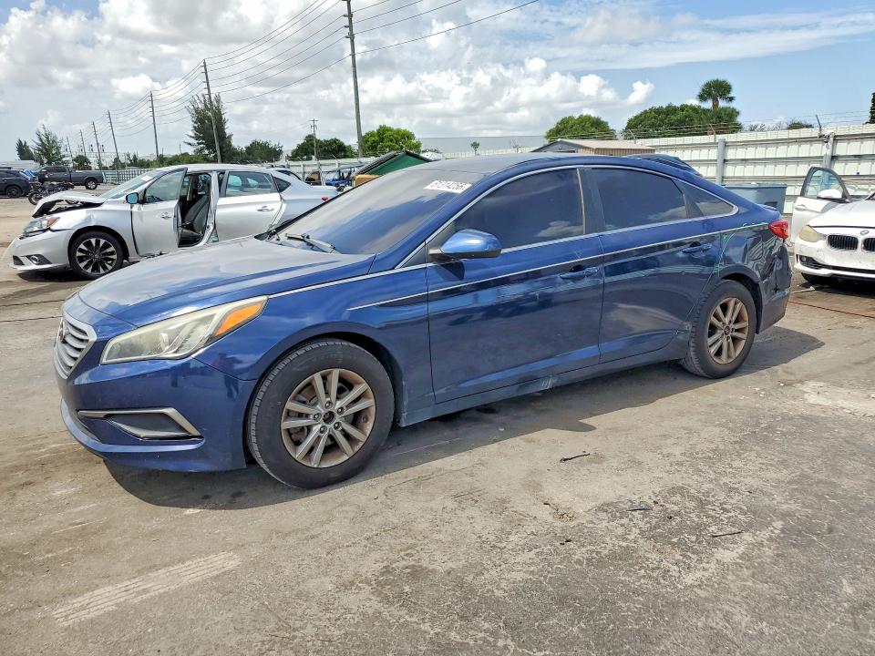 61314256 :رقم المزاد ، 5NPE24AF3HH549250 vin ، 2017 Hyundai Sonata مزاد بيع