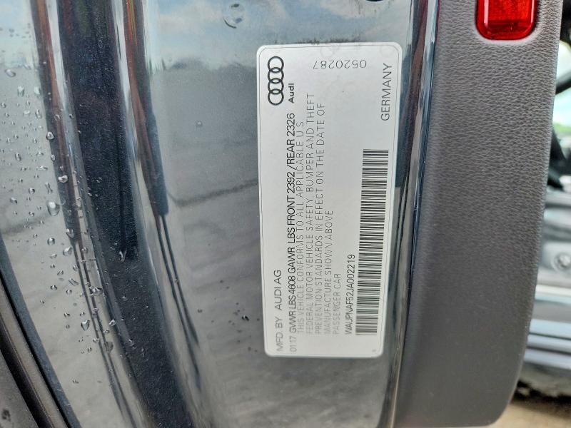 Продажа на аукционе авто 2018 Audi A5, vin: WAUPNAF52JA002219, номер лота: 60027666
