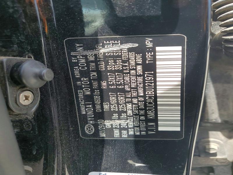 Продаж на аукціоні авто 2011 Hyundai Tucson, vin: KM8JUCAC1BU121971, номер лоту: 60398896