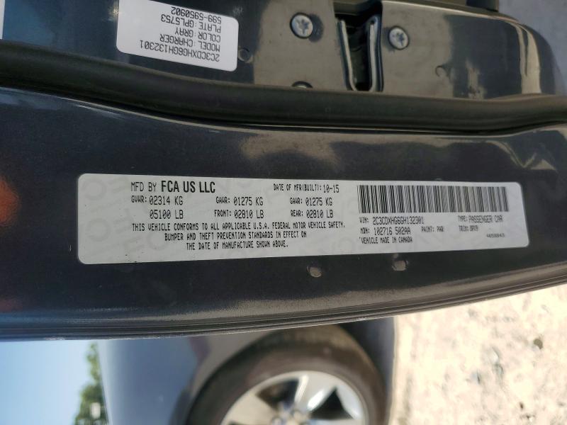 Aukcja sprzedaży 2016 Dodge Charger, vin: 2C3CDXHG6GH132301, numer aukcji: 61924256