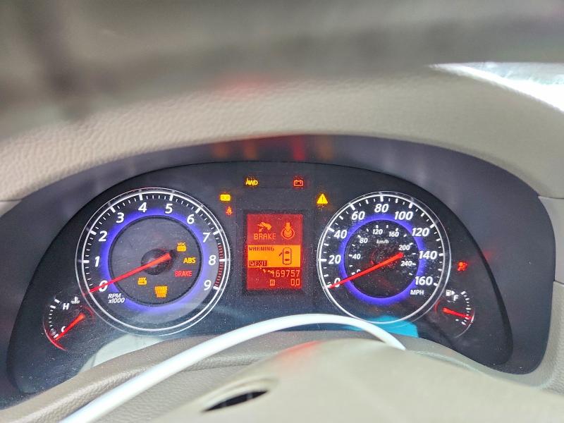 61635426 :رقم المزاد ، JNKCV61F49M357156 vin ، 2009 Infiniti G37 Sedan مزاد بيع