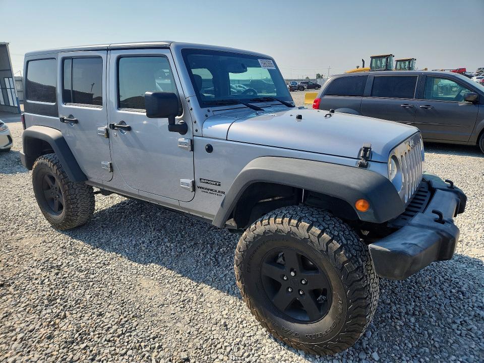 59603806 :رقم المزاد ، 1C4BJWDG9FL739715 vin ، 2015 Jeep Wrangler Unlimited مزاد بيع