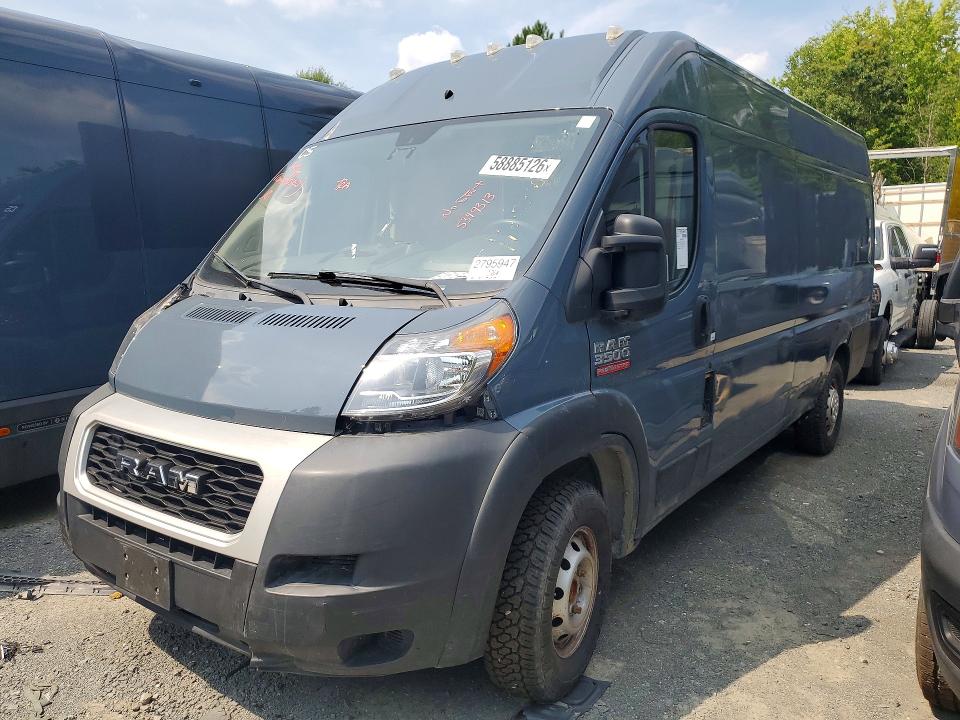 2020 Ram Promaster 3500 მანქანა იყიდება აუქციონზე, vin: 3C6URVJG8LE117070, აუქციონის ნომერი: 58885126