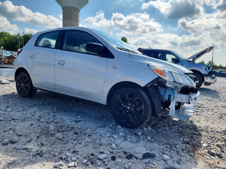 2022 Mitsubishi Mirage მანქანა იყიდება აუქციონზე, vin: ML32AWHJ4NH006241, აუქციონის ნომერი: 59773936
