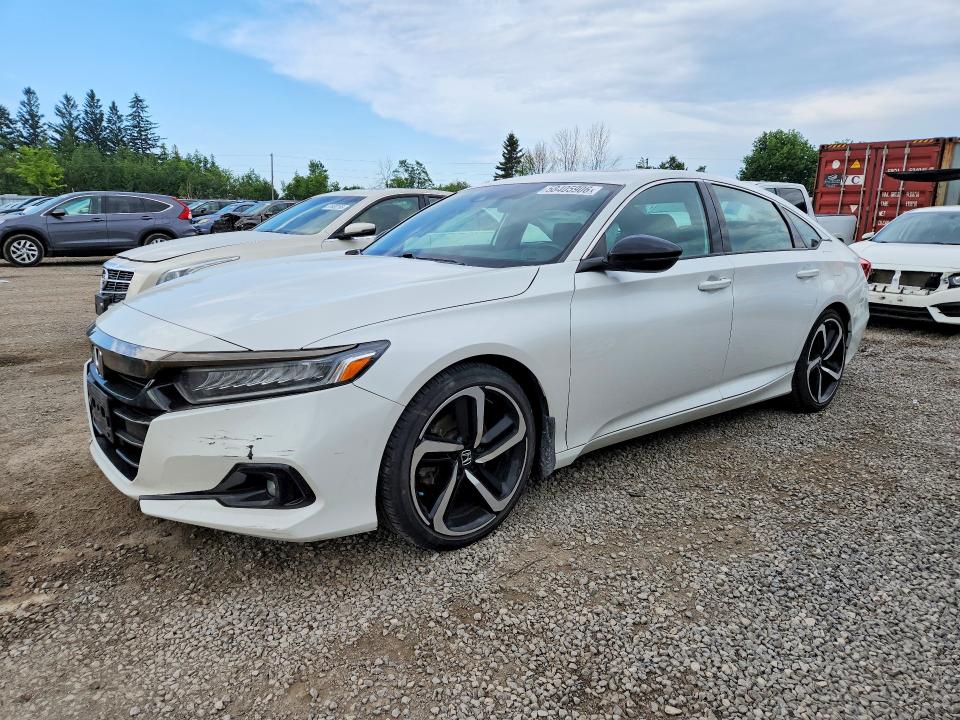 58405906 :رقم المزاد ، 1HGCV1F37MA803301 vin ، 2021 Honda Accord مزاد بيع