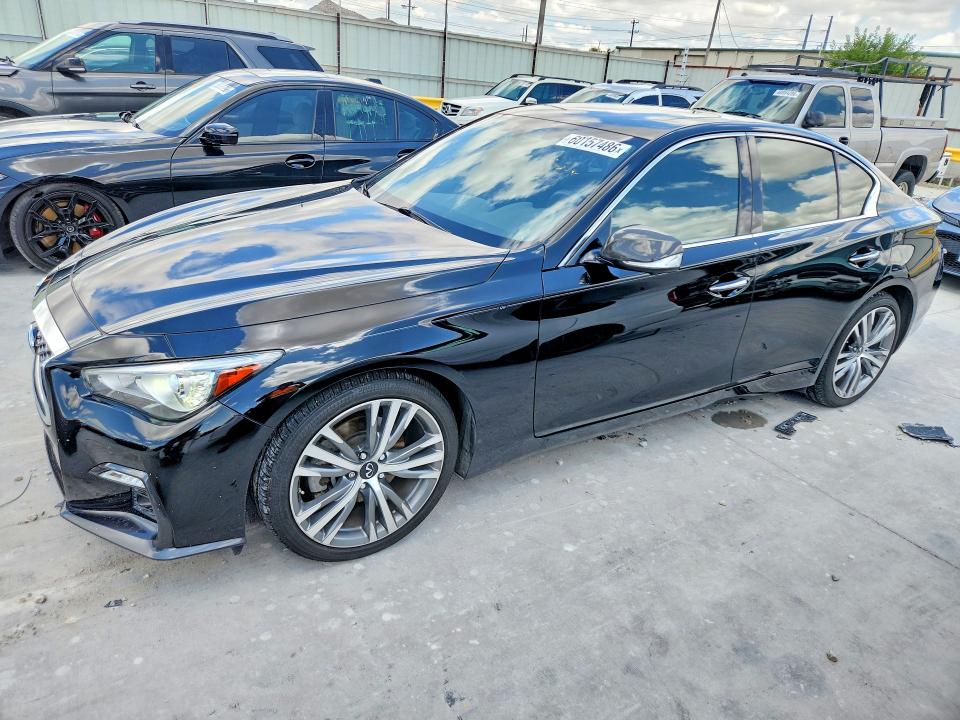 Продаж на аукціоні авто 2021 Infiniti Q50, vin: JN1EV7CR0MM754964, номер лоту: 60157486