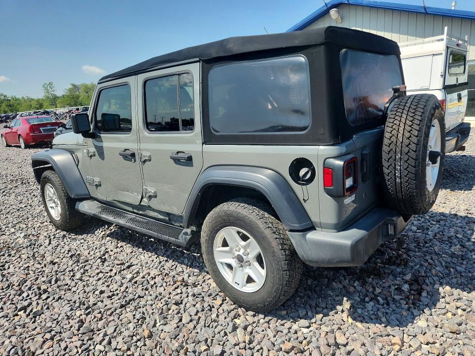 61917536 :رقم المزاد ، 1C4HJXDG2JW298954 vin ، 2018 Jeep Wrangler Unlimited مزاد بيع