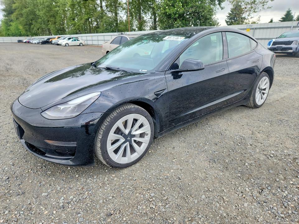 61360076 :رقم المزاد ، 5YJ3E1EAXNF289614 vin ، 2022 Tesla Model 3 مزاد بيع