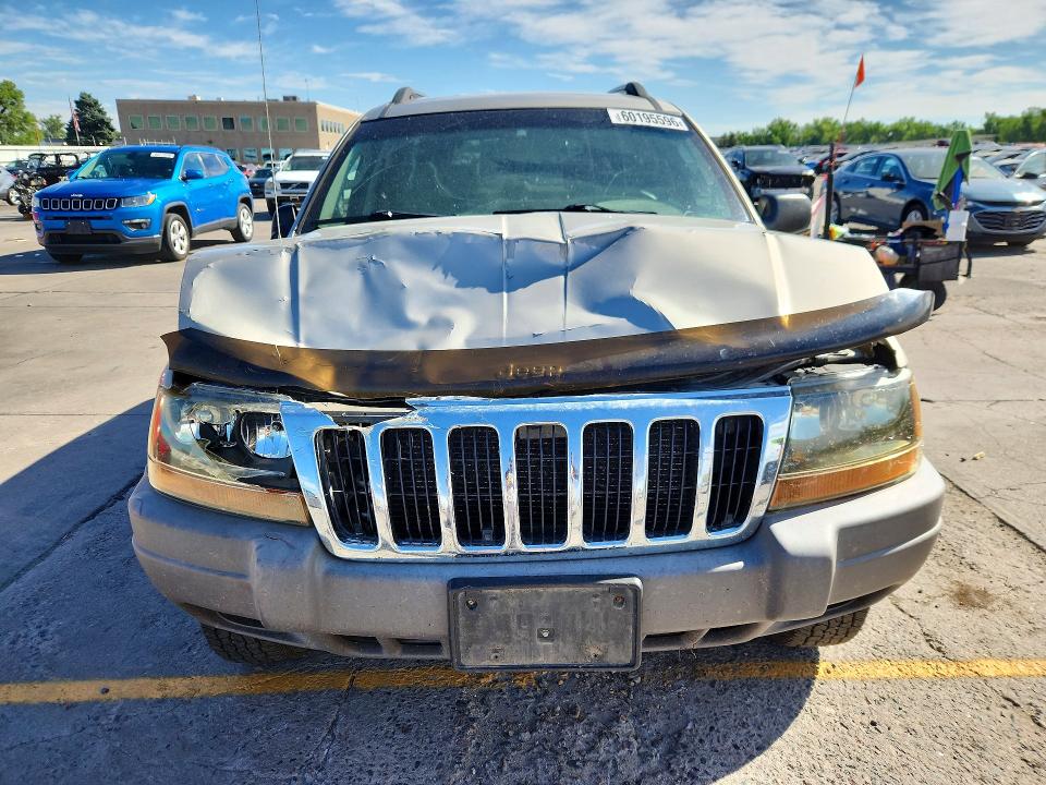 2003 Jeep Grand Cherokee მანქანა იყიდება აუქციონზე, vin: 1J4GW48S03C536020, აუქციონის ნომერი: 60195596