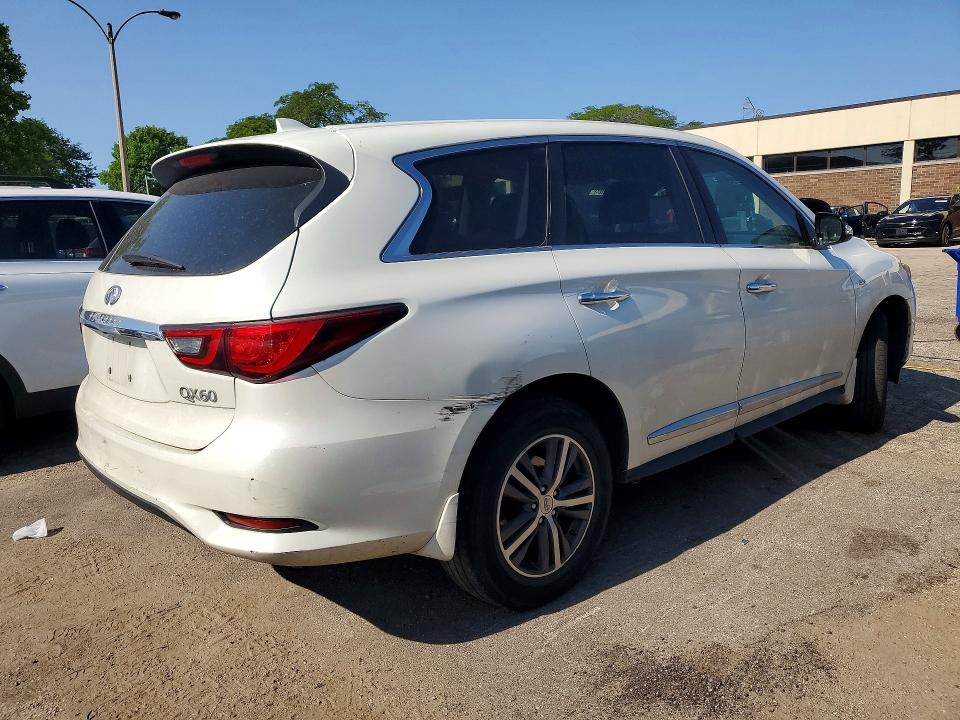 Aukcja sprzedaży 2019 Infiniti Qx60, vin: 5N1DL0MM6KC554162, numer aukcji: 62474916