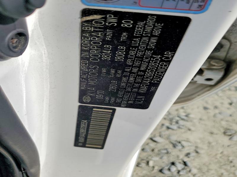Продажа на аукционе авто 2011 Kia Forte, vin: KNAFU4A28B5318554, номер лота: 59357356