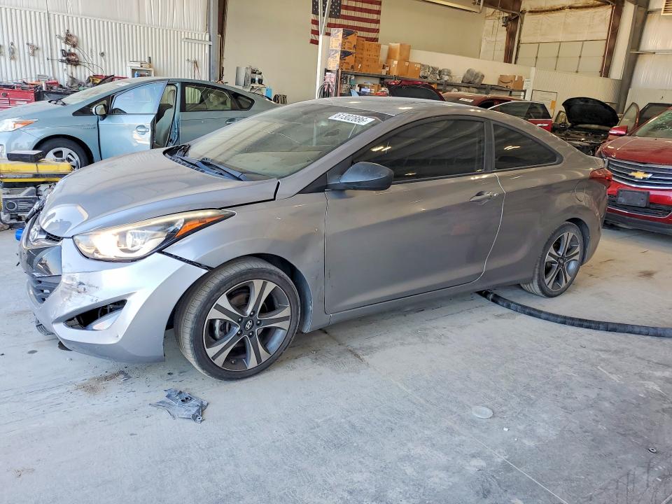 61302886 :رقم المزاد ، KMHDH6AH8EU026763 vin ، 2014 Hyundai Elantra Coupe مزاد بيع