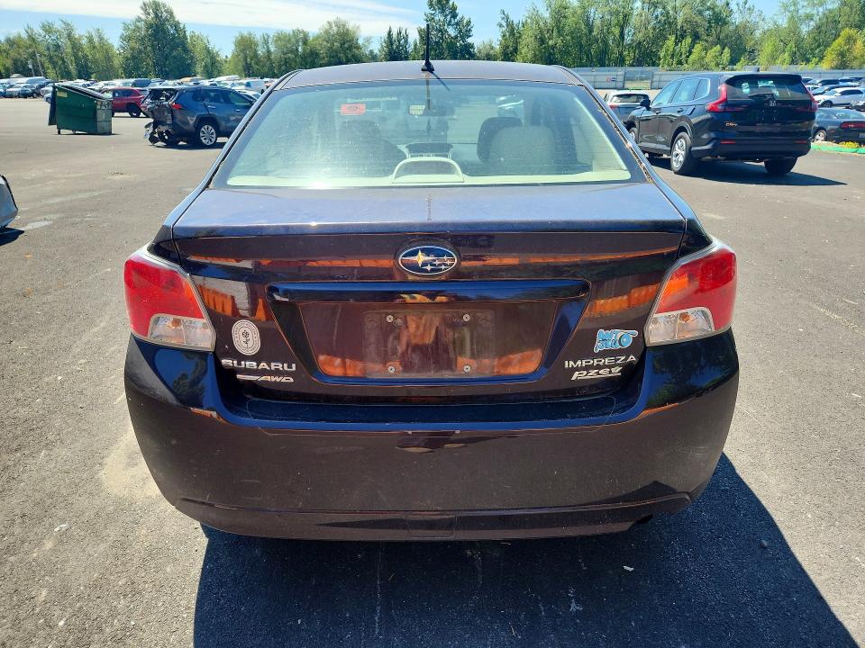 61977486 :رقم المزاد ، JF1GJAC61CG030417 vin ، 2012 Subaru Impreza مزاد بيع