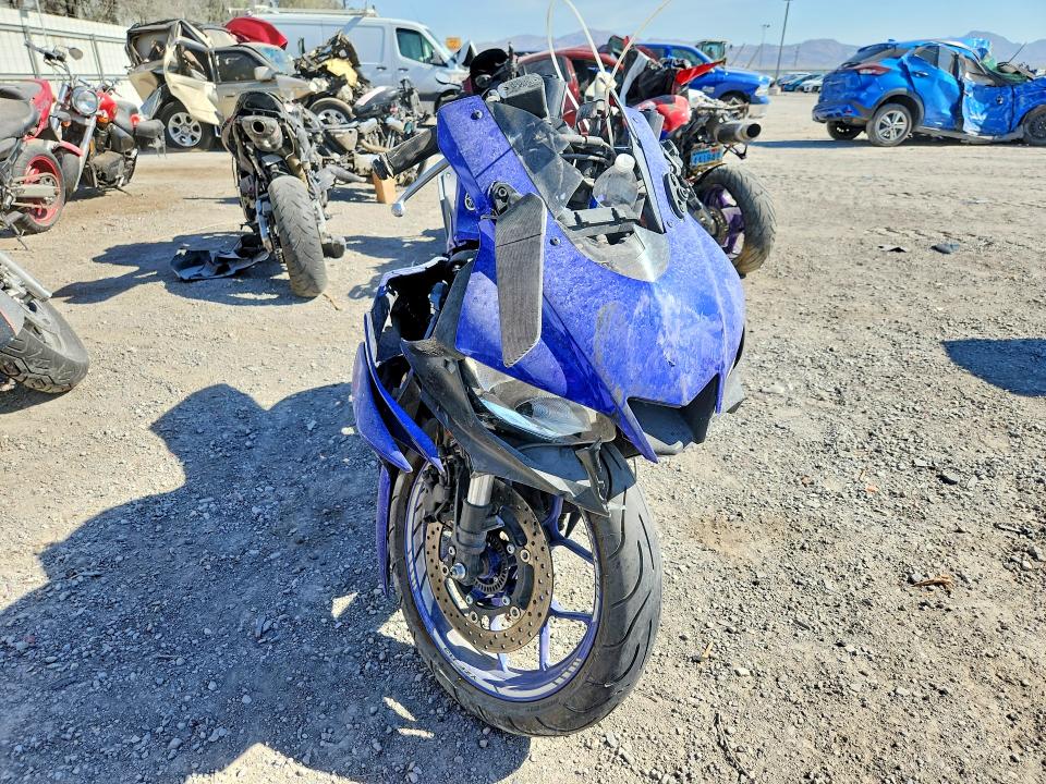56807616 :رقم المزاد ، MH3RH18YOLK003099 vin ، 2020 Yamaha Yzfr3 مزاد بيع