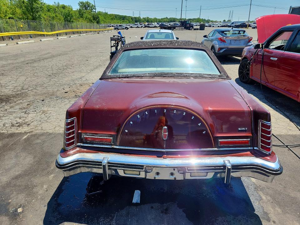 62415876 :رقم المزاد ، 7Y89A900122 vin ، 1977 Lincoln Continental Mk V مزاد بيع