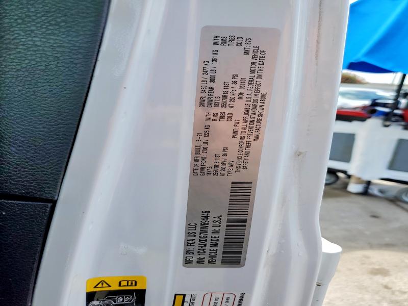 Aukcja sprzedaży 2021 Jeep Wrangler Unlimited, vin: 1C4HJXDG7MW694446, numer aukcji: 61172076