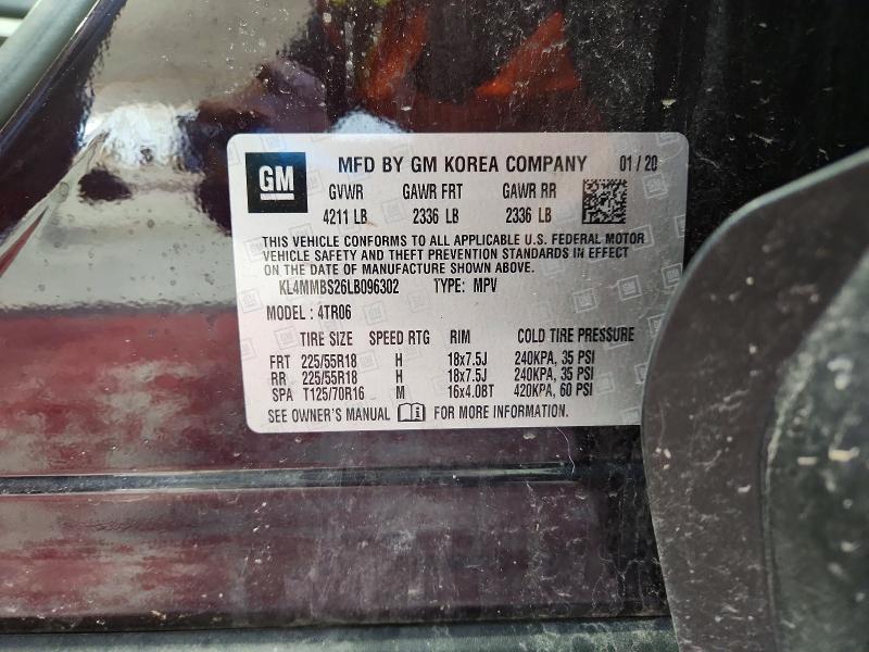 Продаж на аукціоні авто 2020 Buick Encore Gx, vin: KL4MMBS26LB096302, номер лоту: 61665206