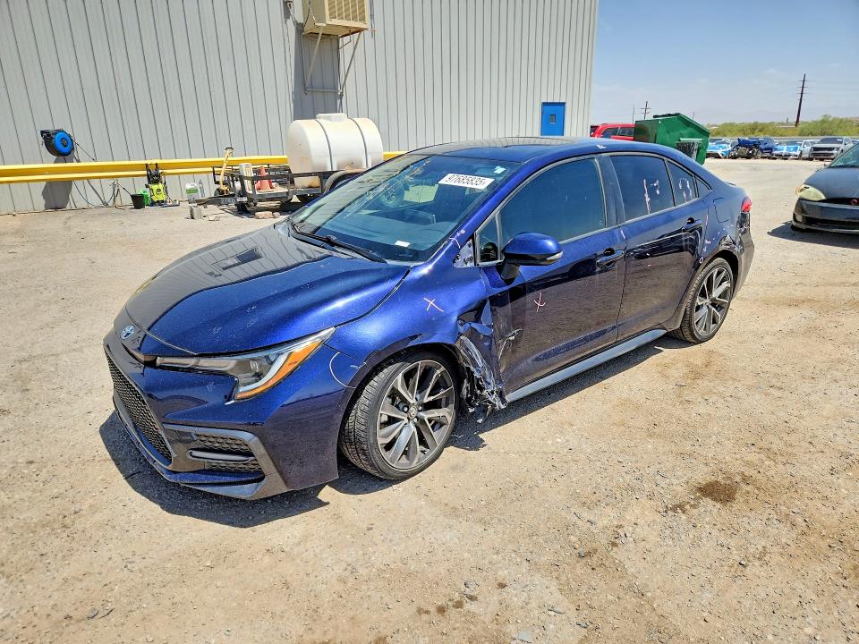97685835 :رقم المزاد ، JTDP4RCE0LJ009780 vin ، 2020 Toyota Corolla مزاد بيع