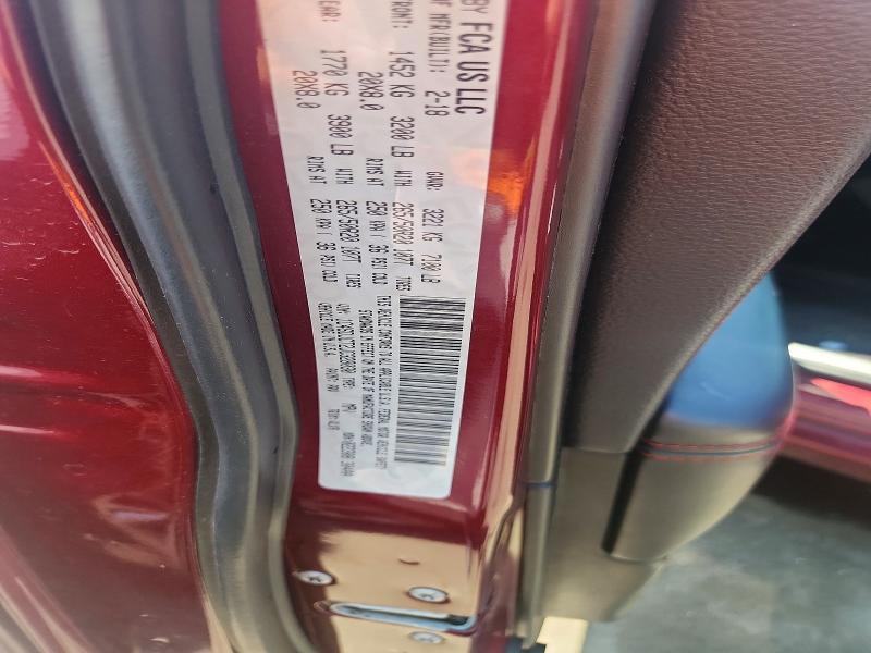 Aukcja sprzedaży 2018 Dodge Durango, vin: 1C4SDJCT2JC328030, numer aukcji: 59623956