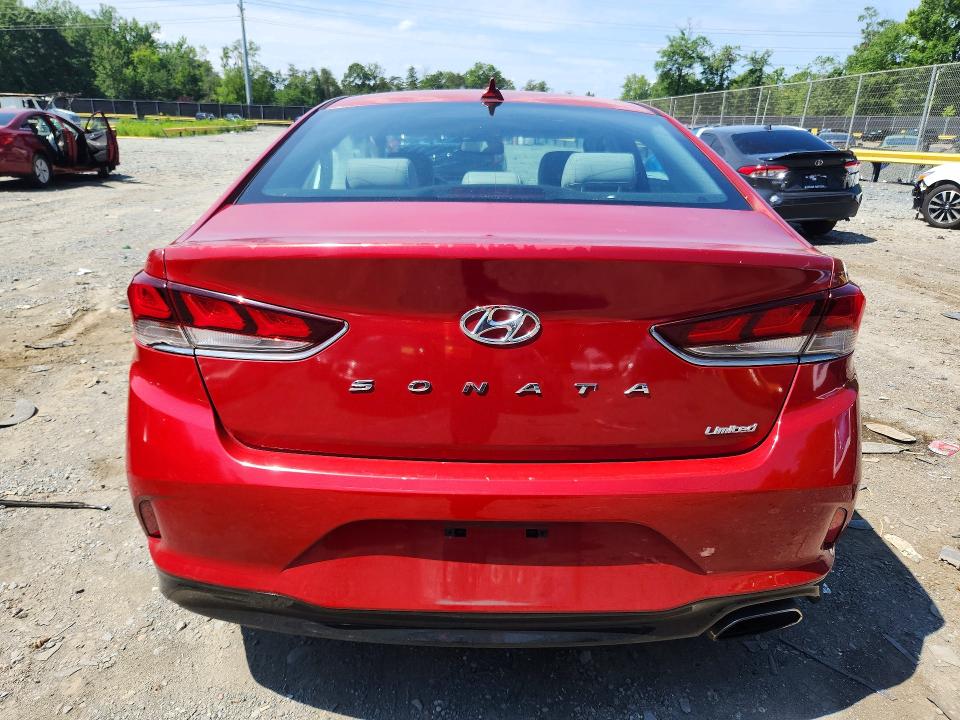 2018 Hyundai Sonata მანქანა იყიდება აუქციონზე, vin: 5NPE34AF0JH606233, აუქციონის ნომერი: 60660706