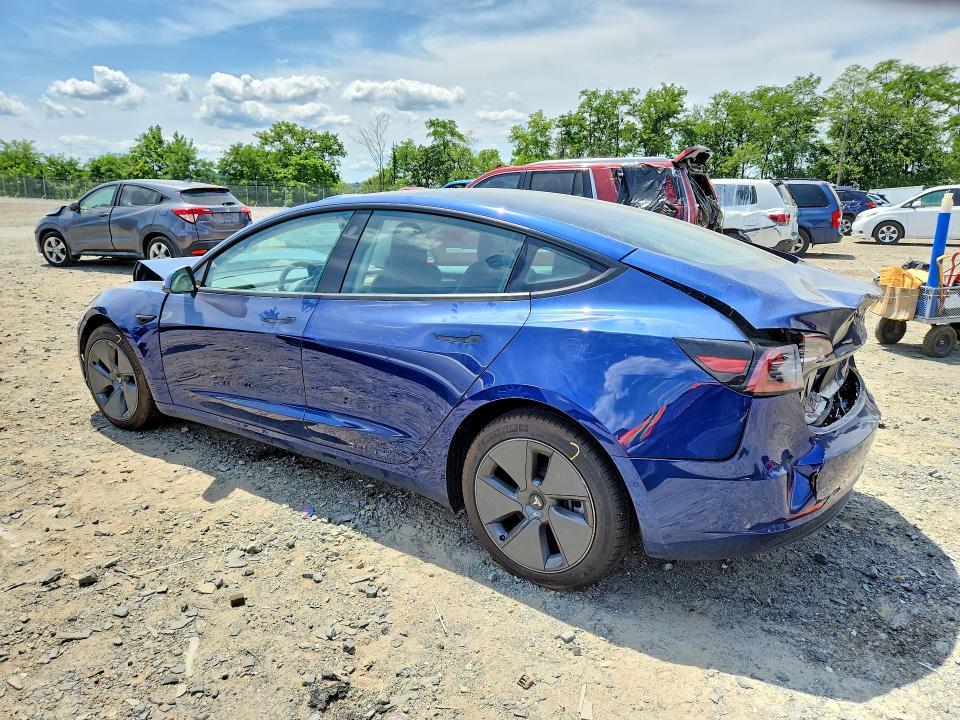 62207746 :رقم المزاد ، 5YJ3E1EB2MF049593 vin ، 2021 Tesla Model 3 مزاد بيع