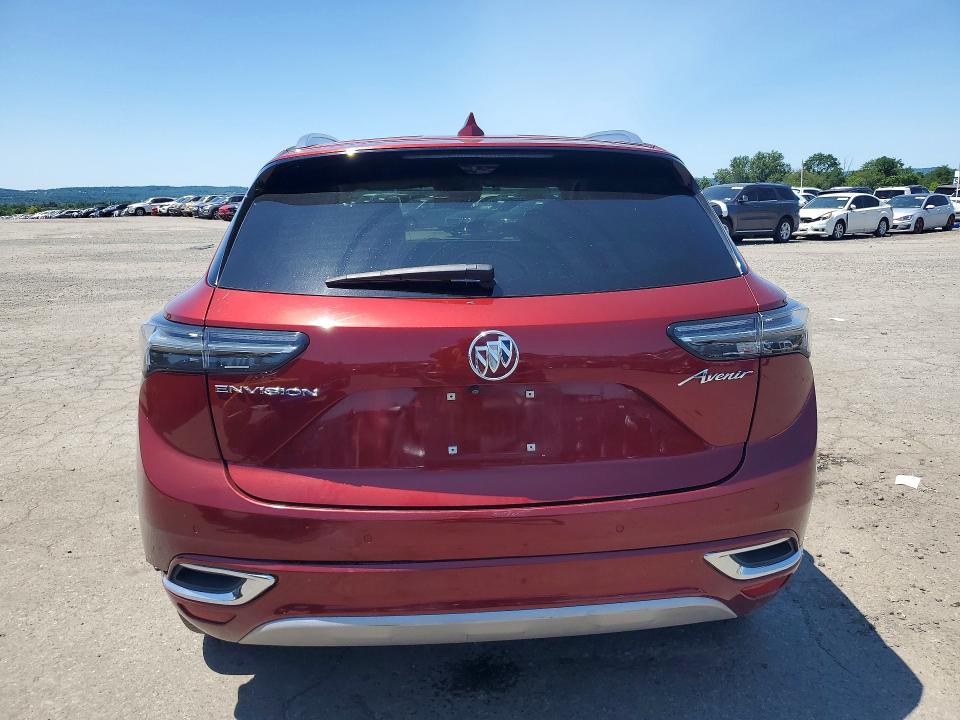 2022 Buick Envision მანქანა იყიდება აუქციონზე, vin: LRBFZRR47ND081541, აუქციონის ნომერი: 62314916