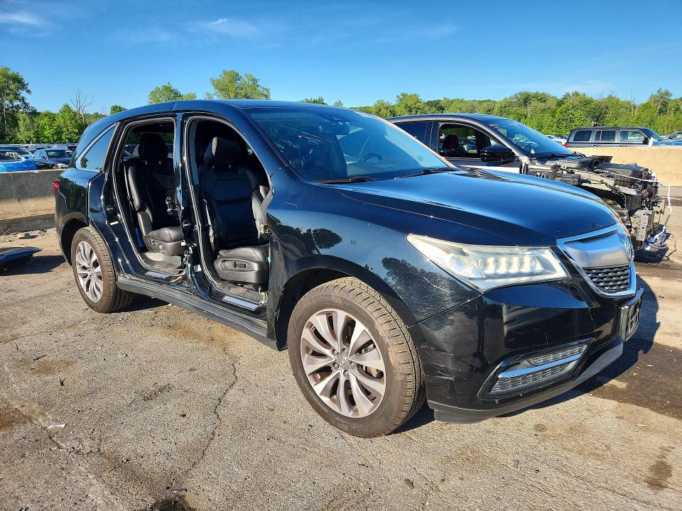 Продажа на аукционе авто 2016 Acura Mdx, vin: 5FRYD4H4XGB061565, номер лота: 61543136