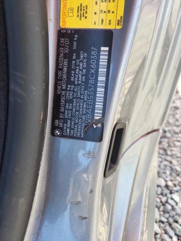 Продажа на аукционе авто 2008 Bmw 650, vin: WBAEB53578CX60387, номер лота: 61764446