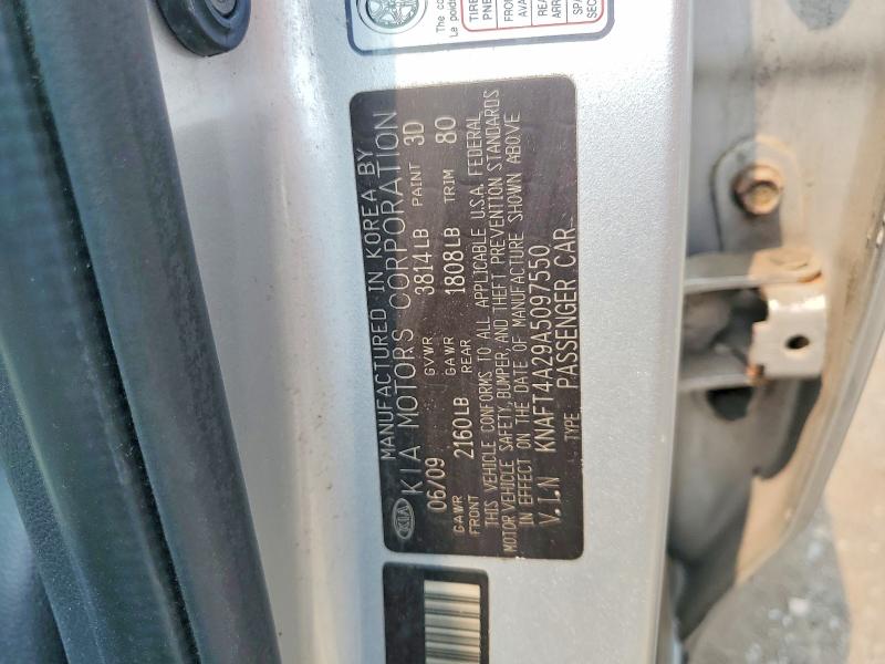 Продажа на аукционе авто 2010 Kia Forte, vin: KNAFT4A29A5097550, номер лота: 61412786