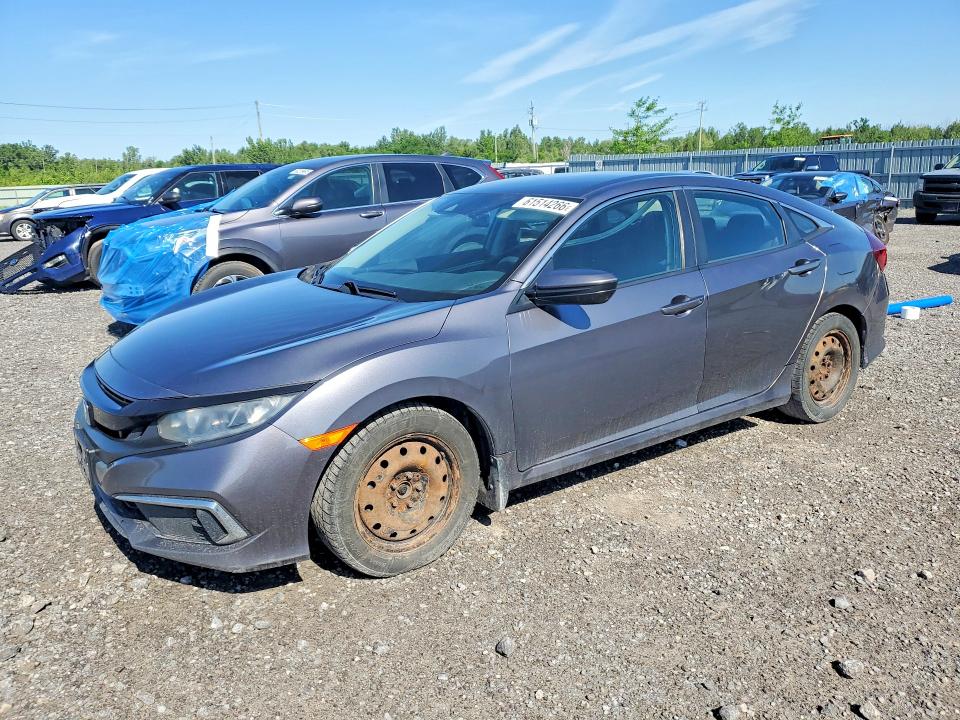 2020 Honda Civic მანქანა იყიდება აუქციონზე, vin: 2HGFC2F5XLH017003, აუქციონის ნომერი: 61514266