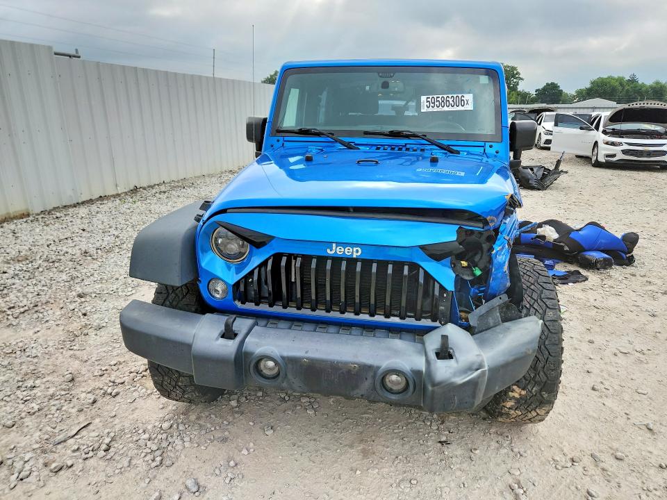 59586306 :رقم المزاد ، 1C4AJWAG6GL187771 vin ، 2016 Jeep Wrangler مزاد بيع