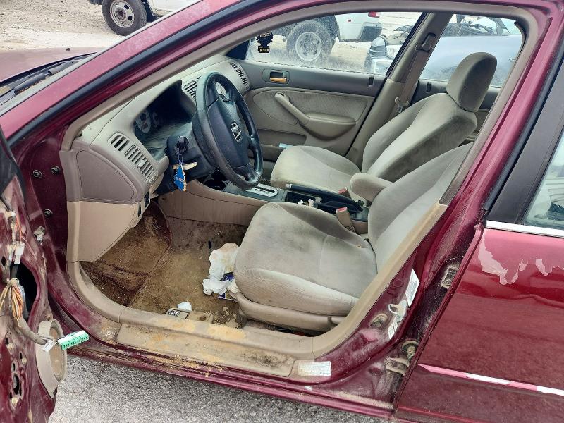63216426 :رقم المزاد ، 2HGES16672H520794 vin ، 2002 Honda Civic مزاد بيع