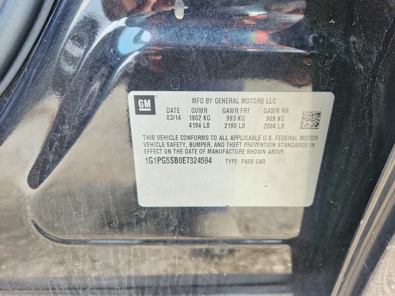 Продаж на аукціоні авто 2014 Chevrolet Cruze, vin: 1G1PG5SB0E7324594, номер лоту: 62866186