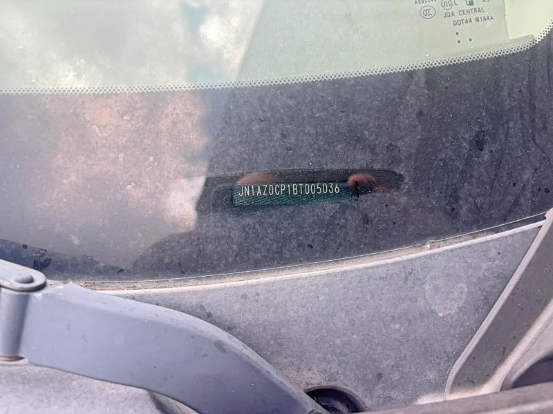 2011 Nissan Leaf მანქანა იყიდება აუქციონზე, vin: JN1AZ0CP1BT005036, აუქციონის ნომერი: 62499146
